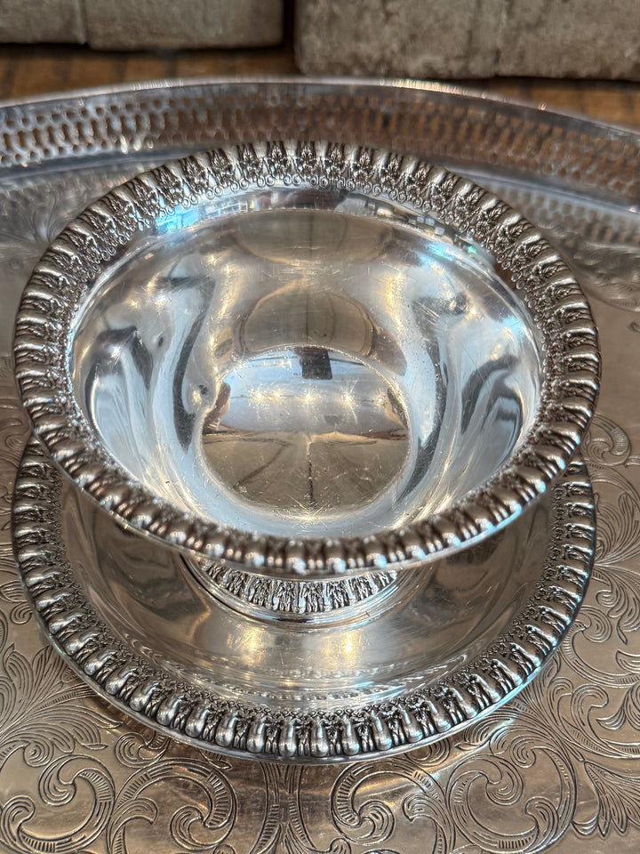 Petite Condiment/Sauce Dish with Tray