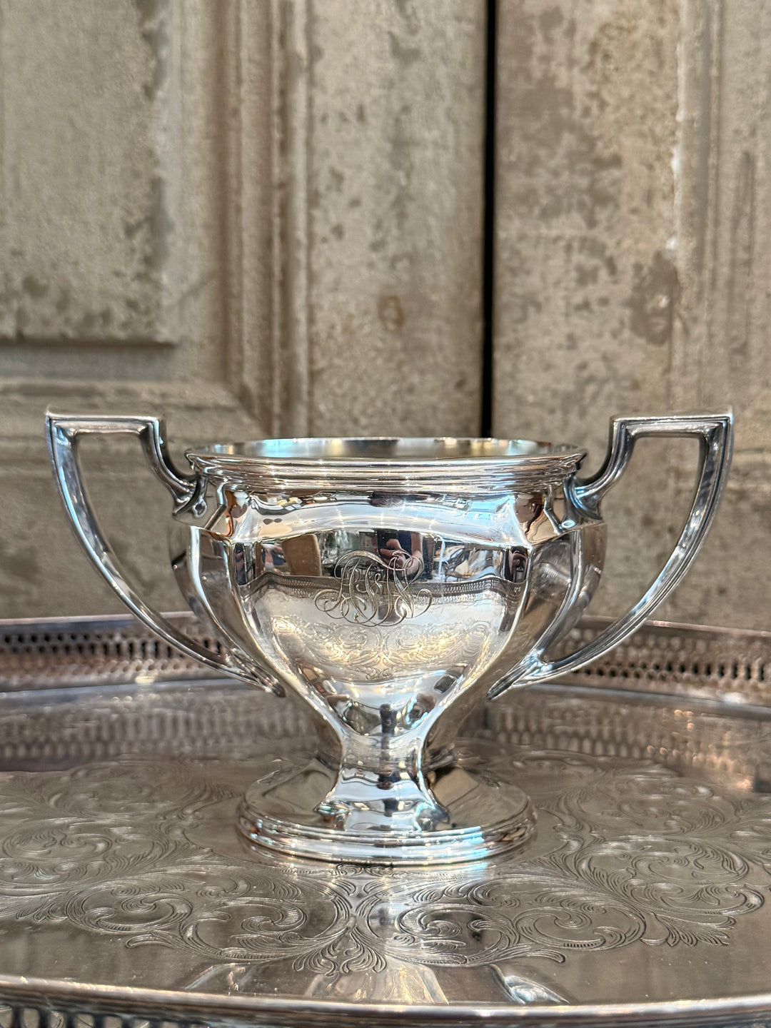 Monogrammed Sugar Caddy