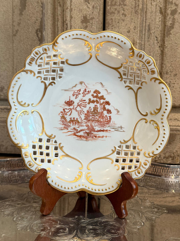 Chinoiserie Porcelain Plate