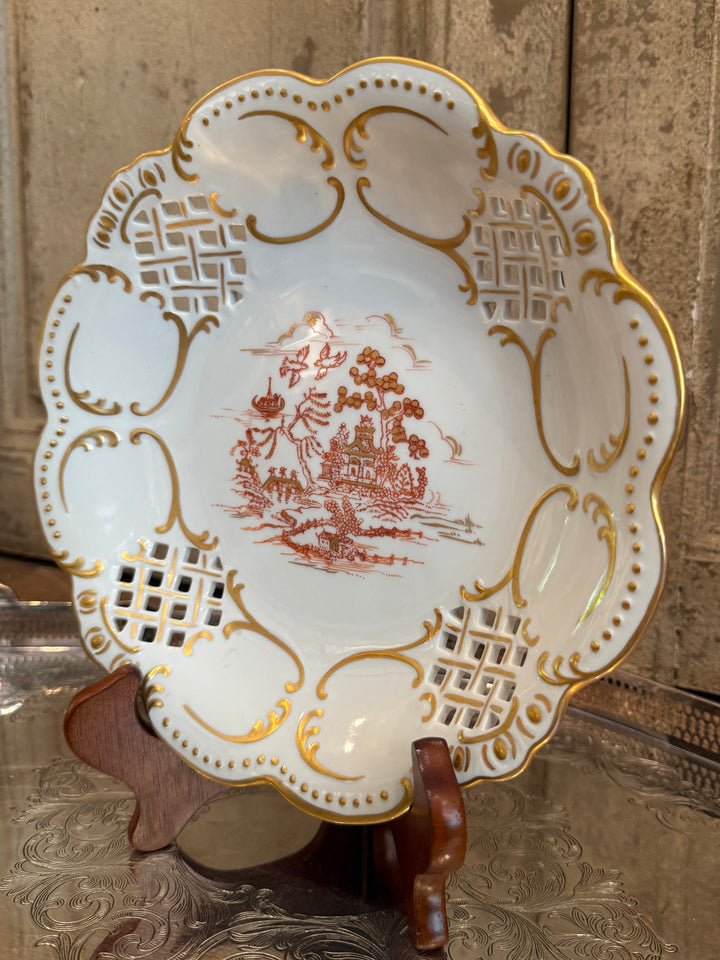 Chinoiserie Porcelain Plate
