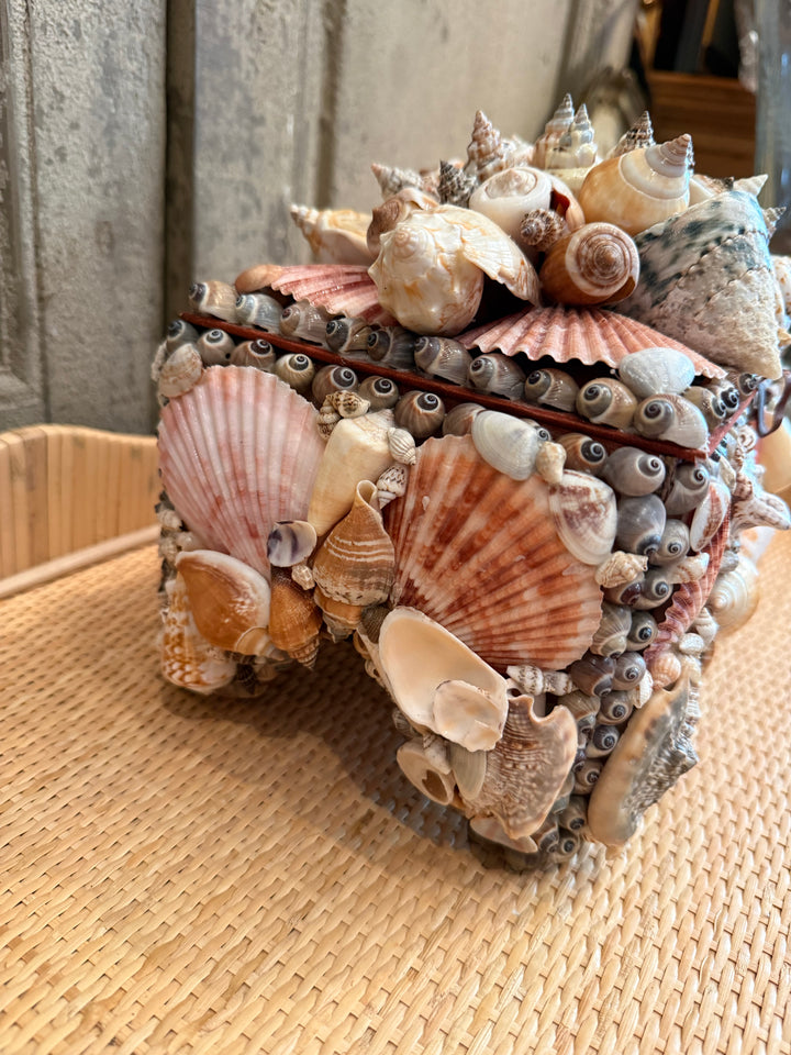 Large Footed Shell Box