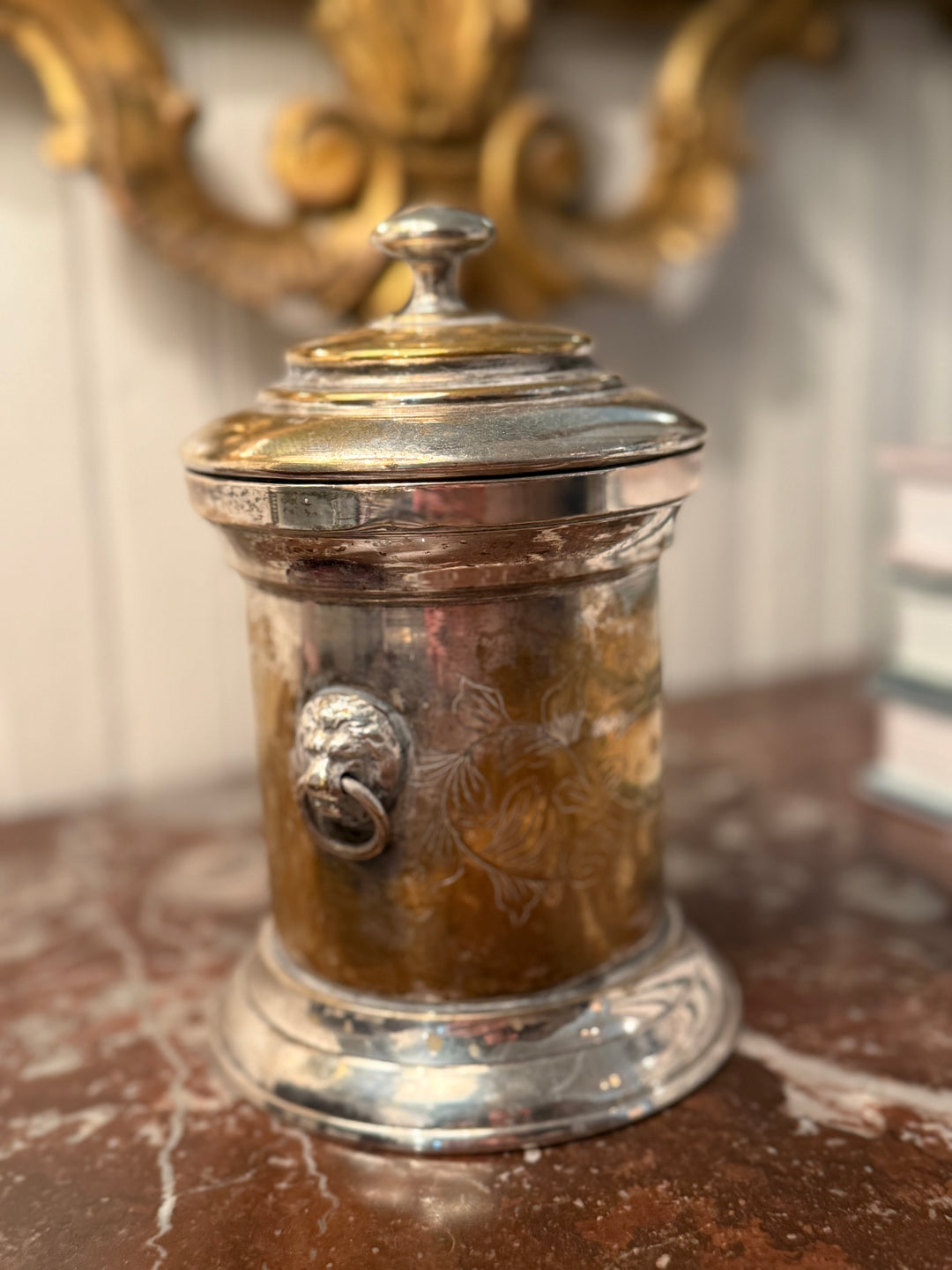 Lionhead Handle Canister