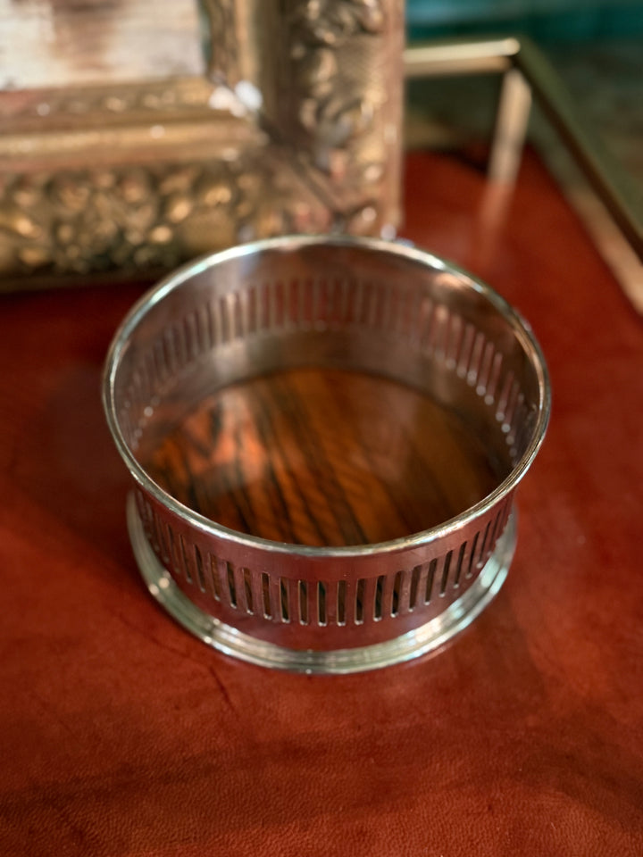 Woodgrain Formica Wine Caddy