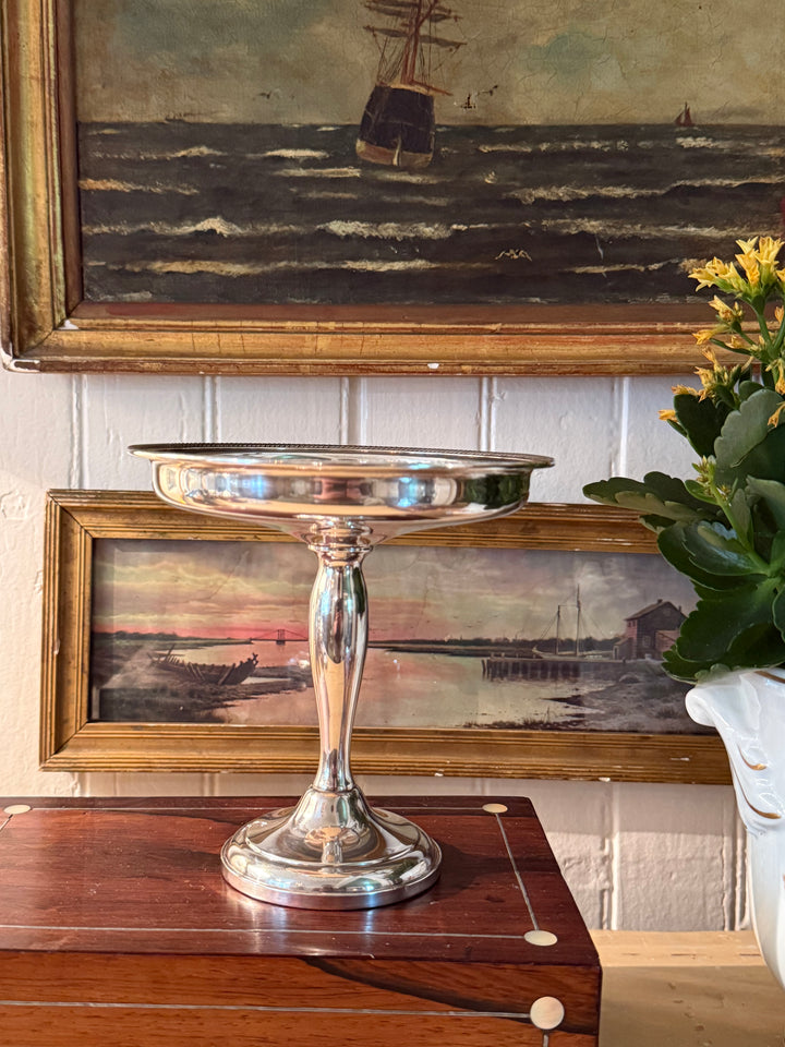 Sterling Silver Pedestal Dish