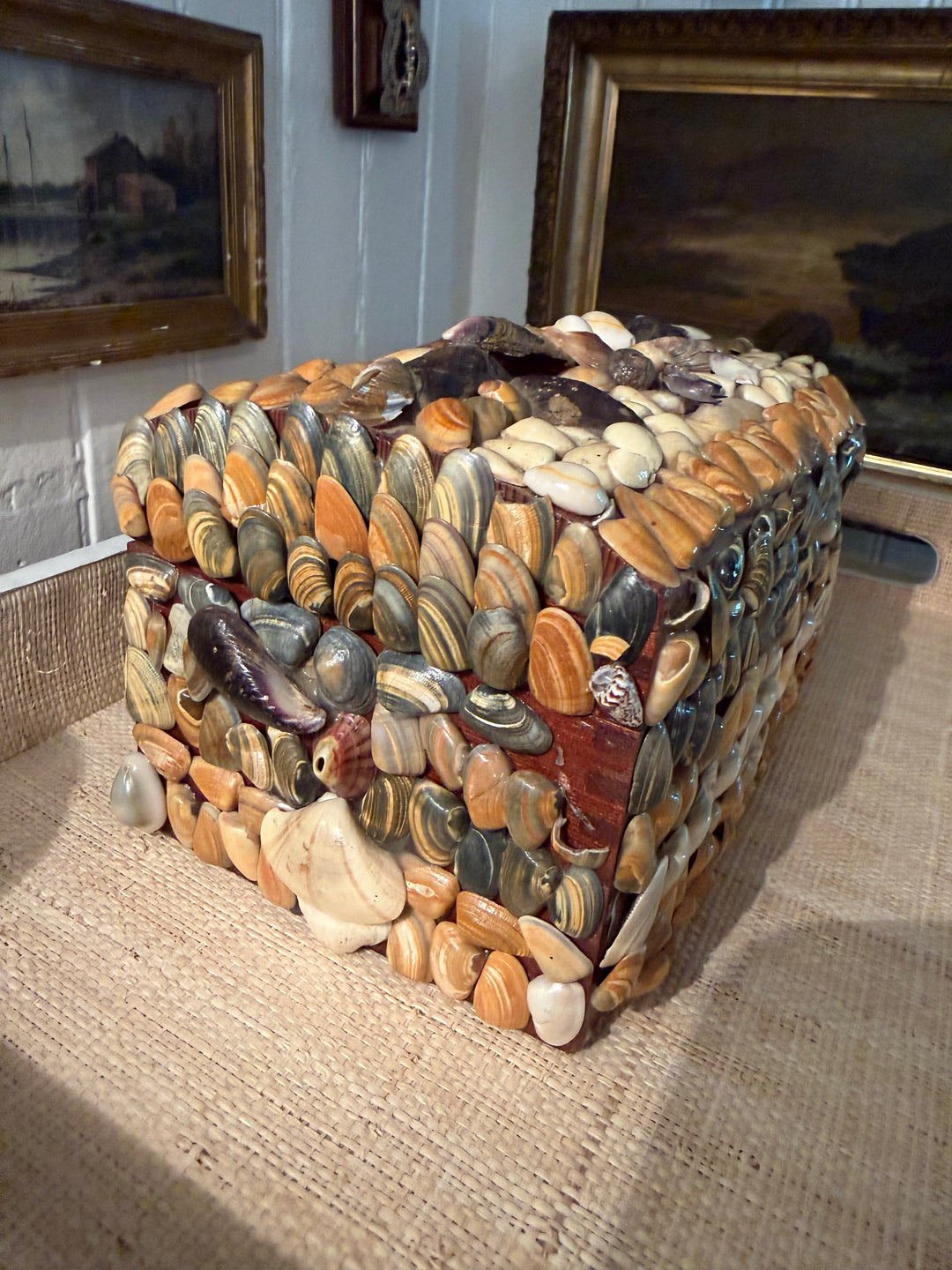 Vintage Shell Box