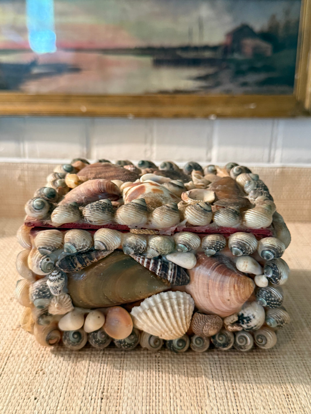 Mini Vintage Shell Box