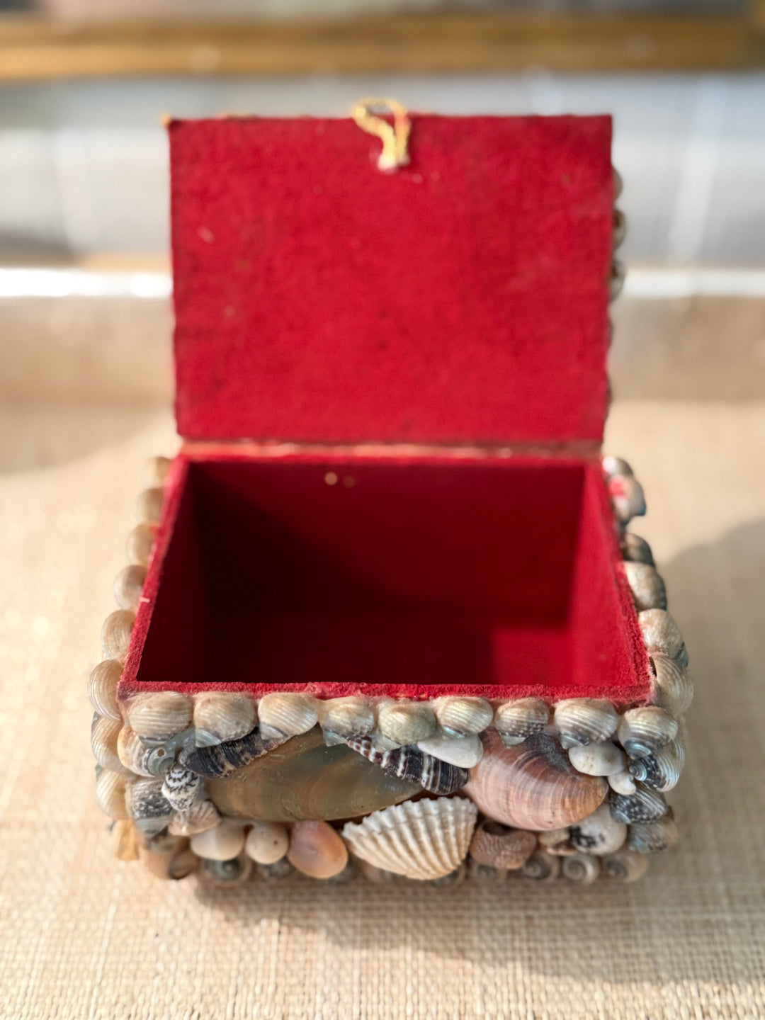 Mini Vintage Shell Box