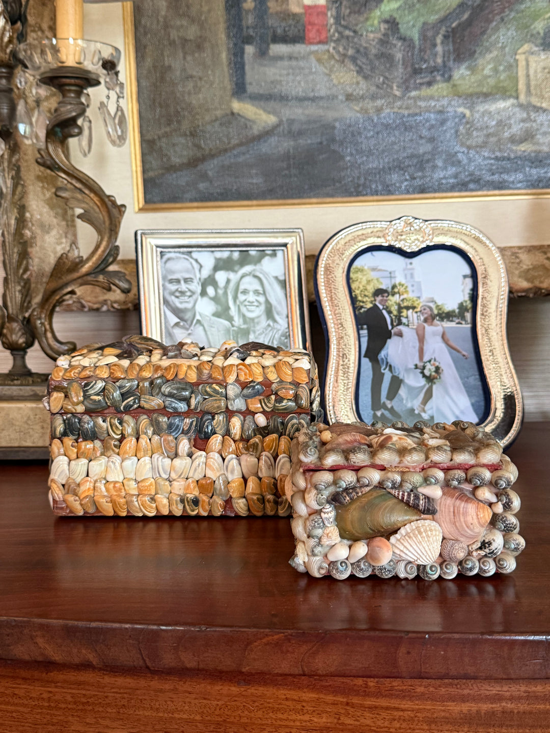Vintage Shell Box