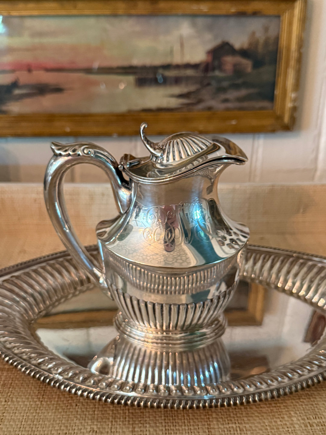 Monogrammed Creamer