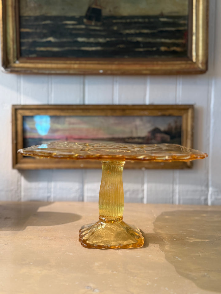 Yellow Cake Stand
