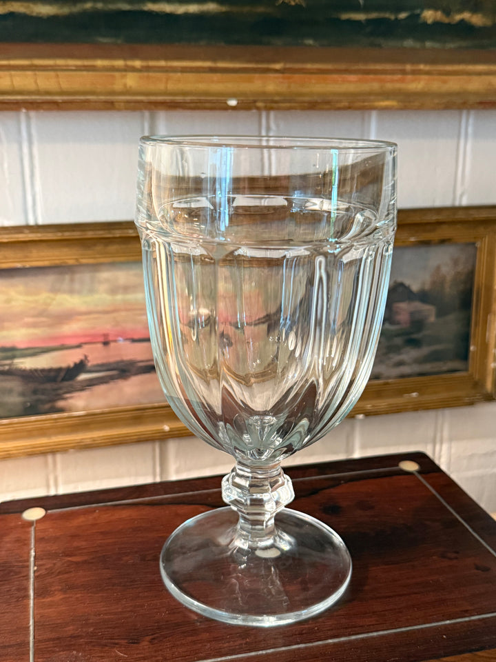 Vintage Pedestal Spooner Glass