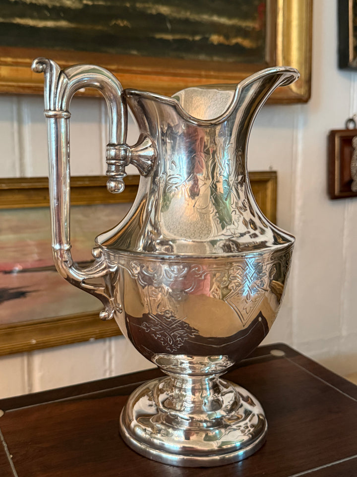 Petite Engraved Pitcher