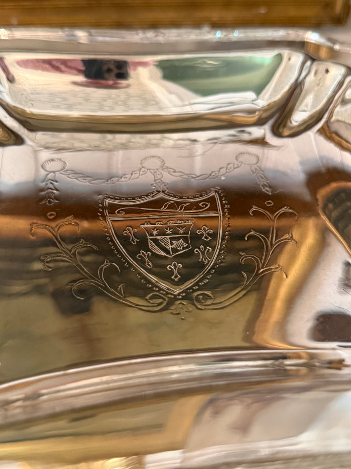 Silver Plate Dresser Tray