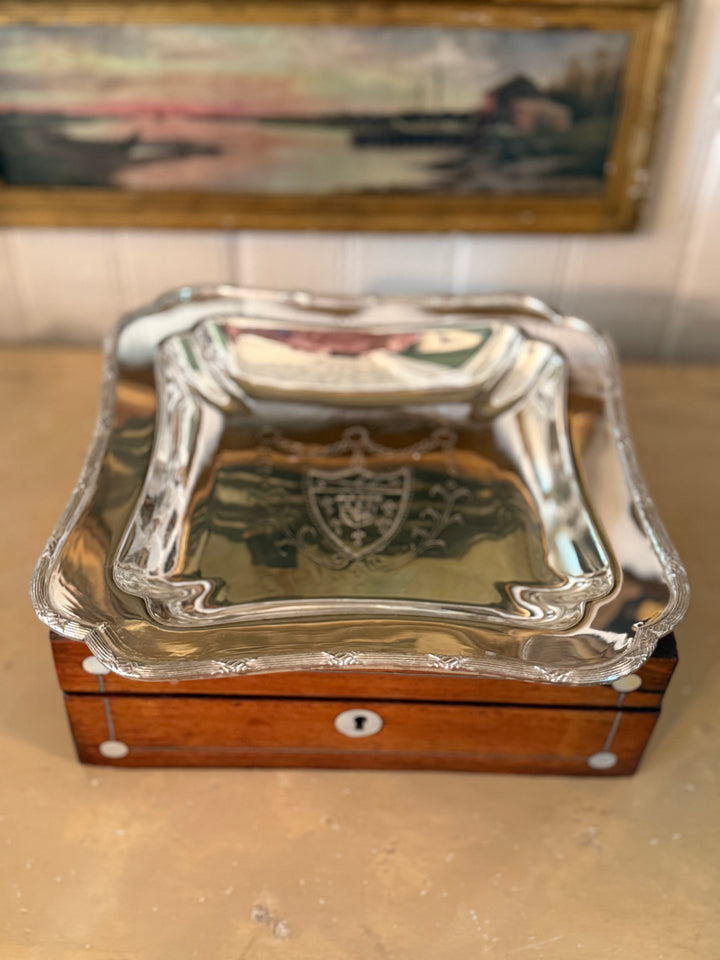 Silver Plate Dresser Tray