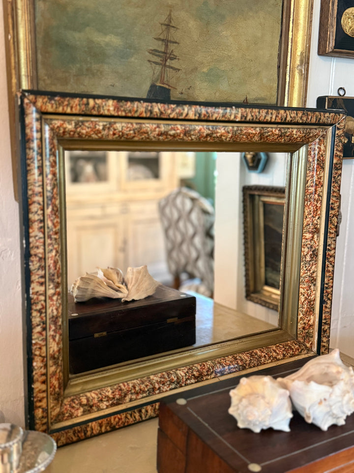 Victorian Tortoise Mirror