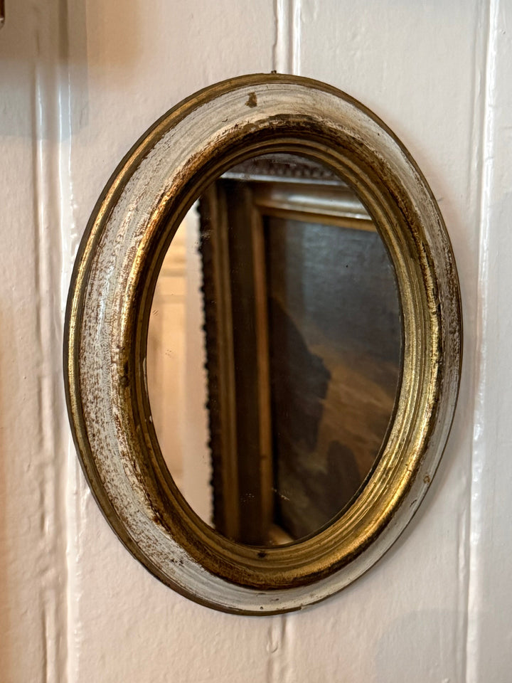 French Petite Oval Mirror