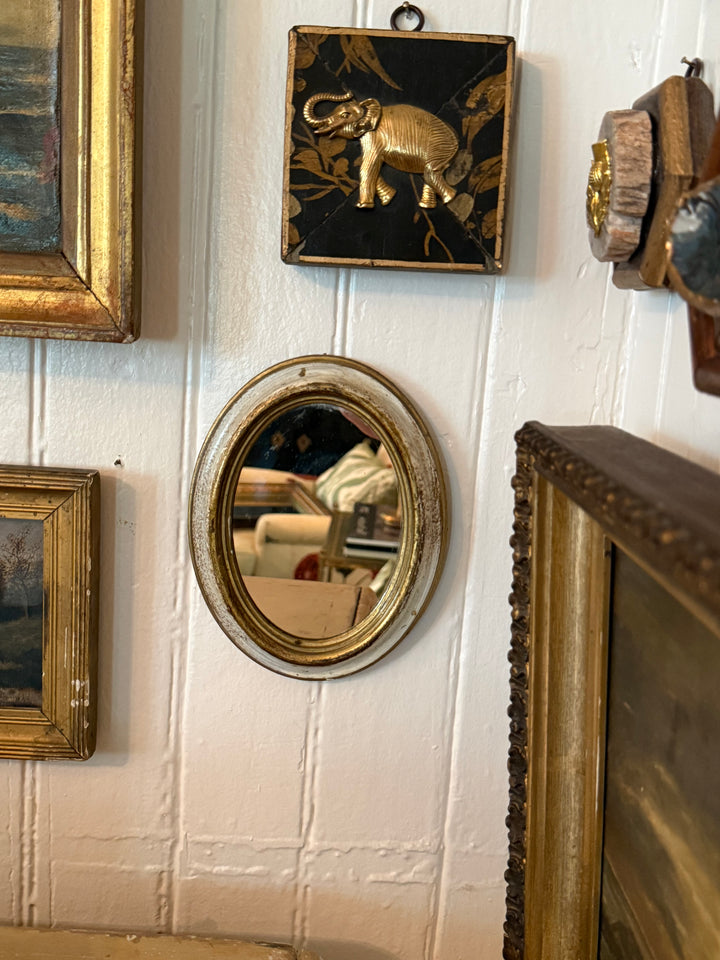 French Petite Oval Mirror