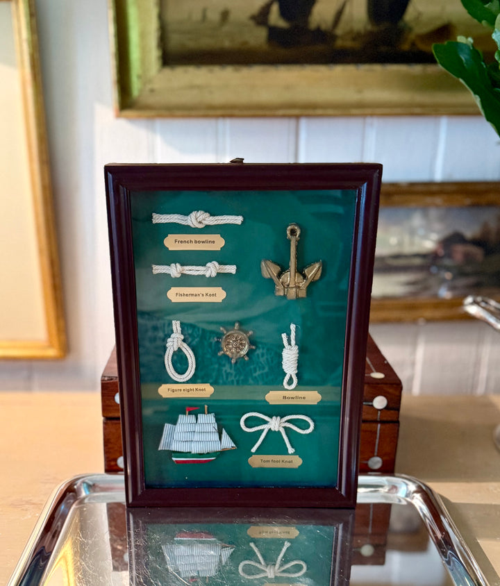 Sailor's Knots Shadow Box Art