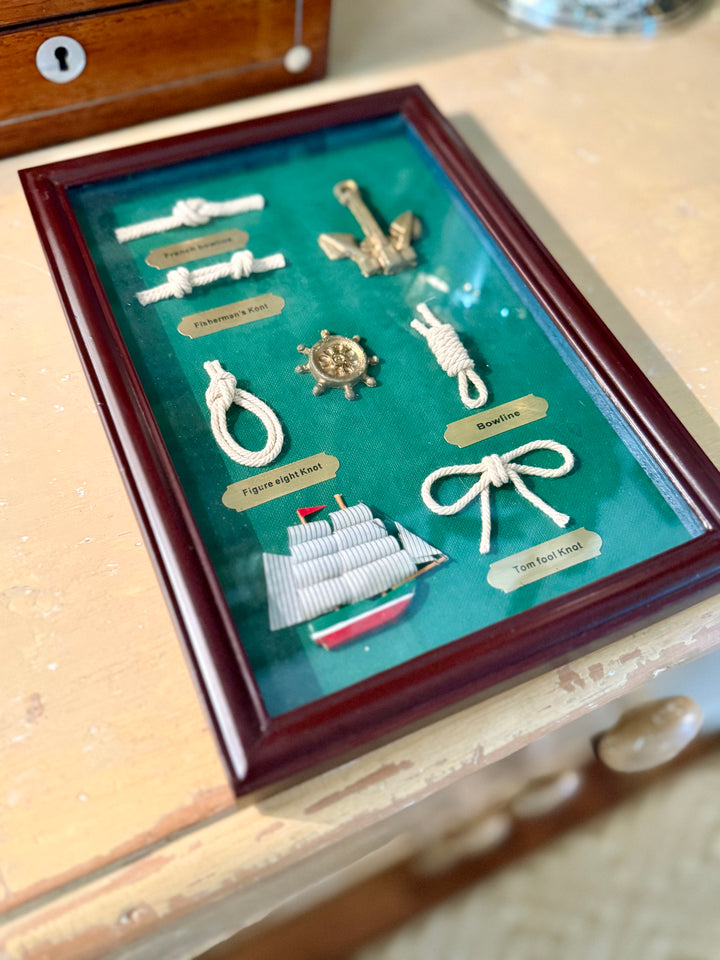 Sailor's Knots Shadow Box Art