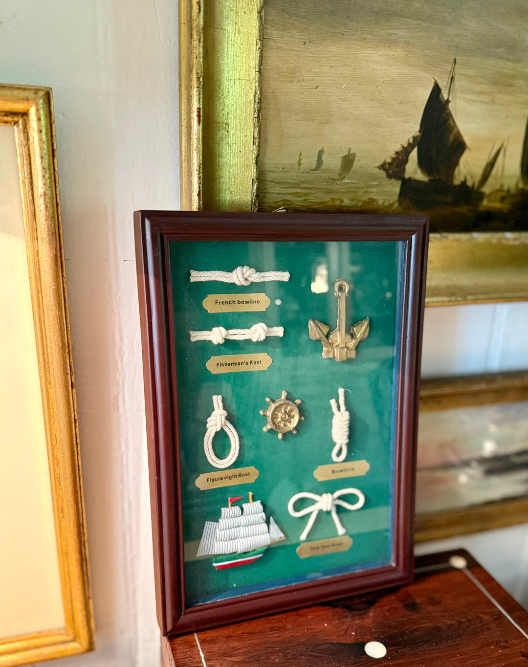 Sailor's Knots Shadow Box Art