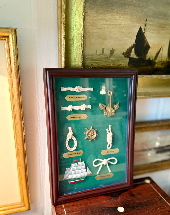 Sailor's Knots Shadow Box Art