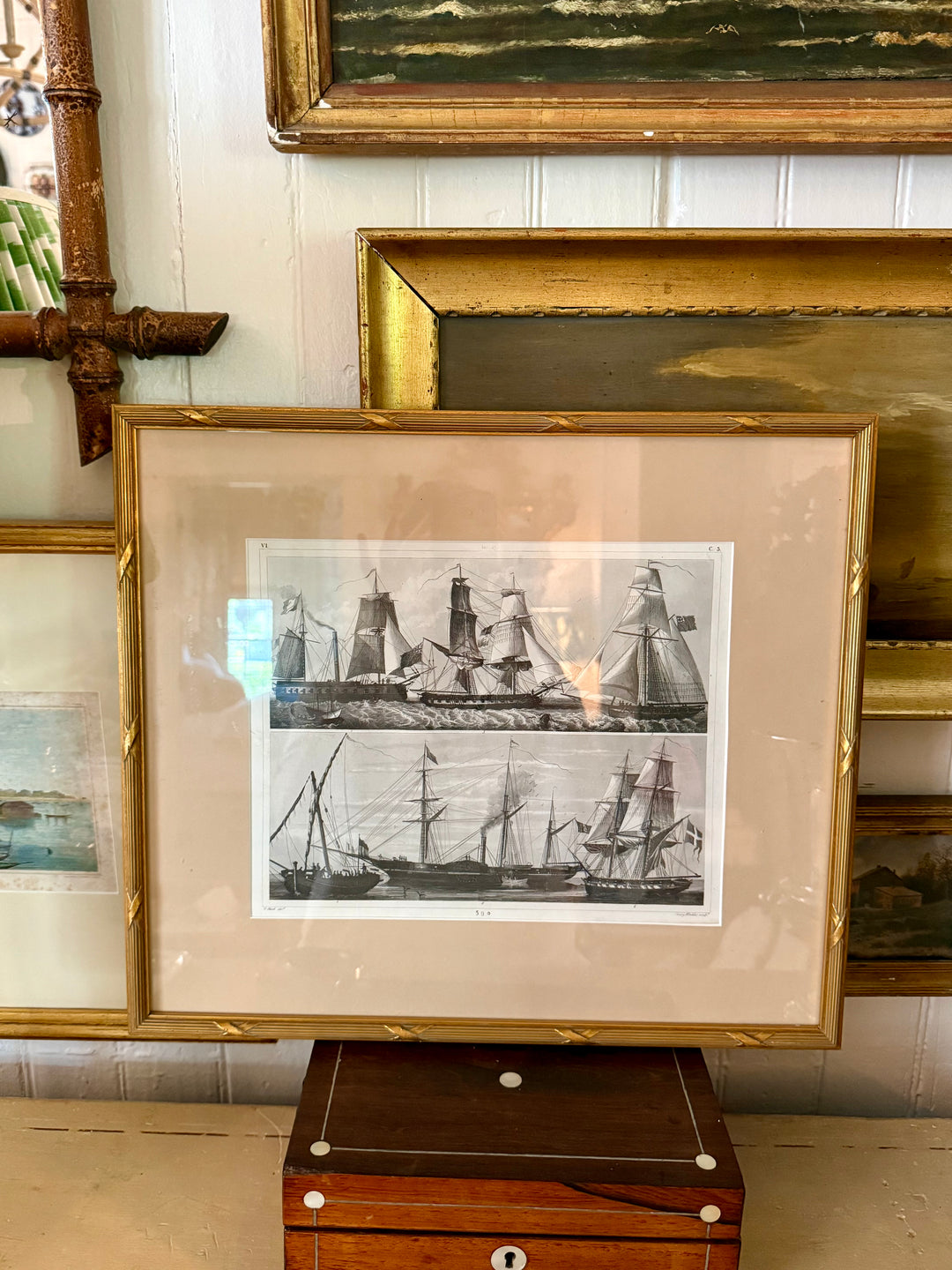 Antique Ship Print