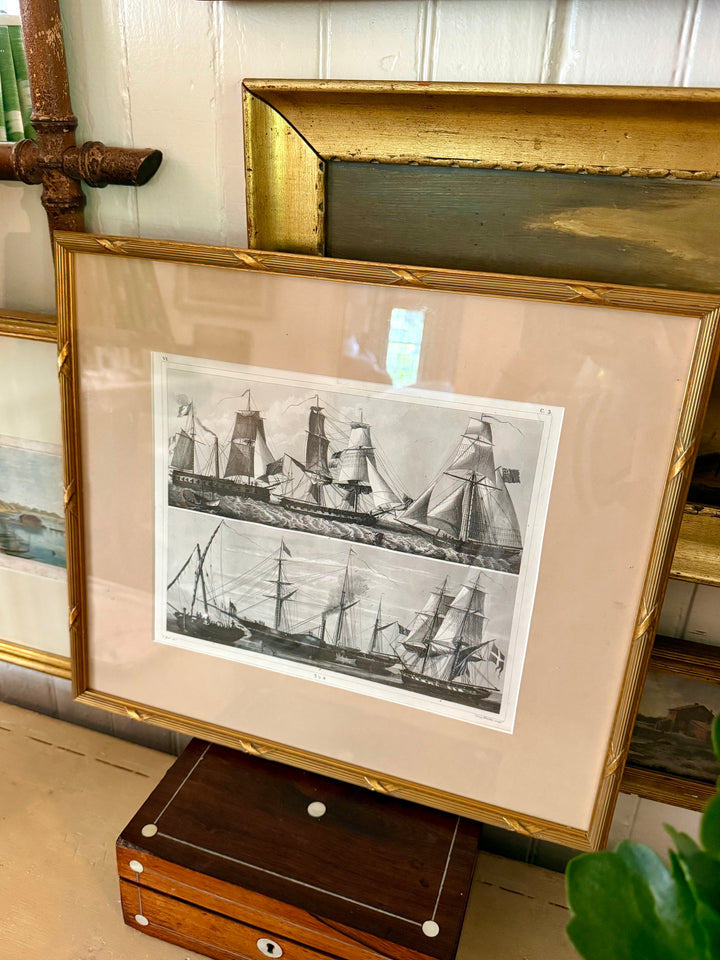Antique Ship Print
