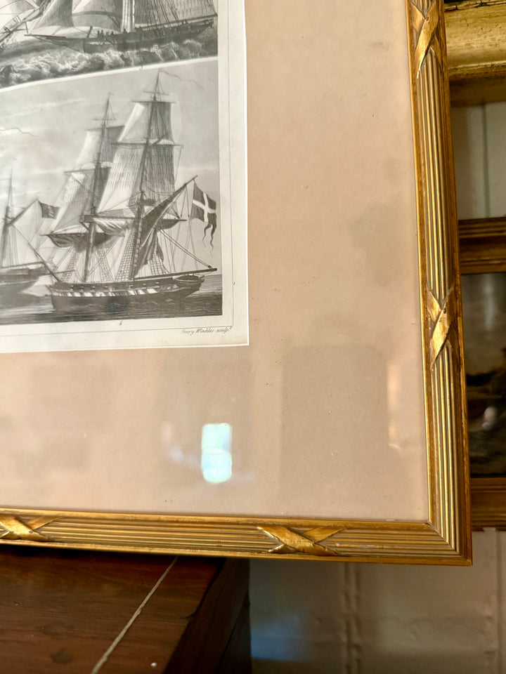Antique Ship Print