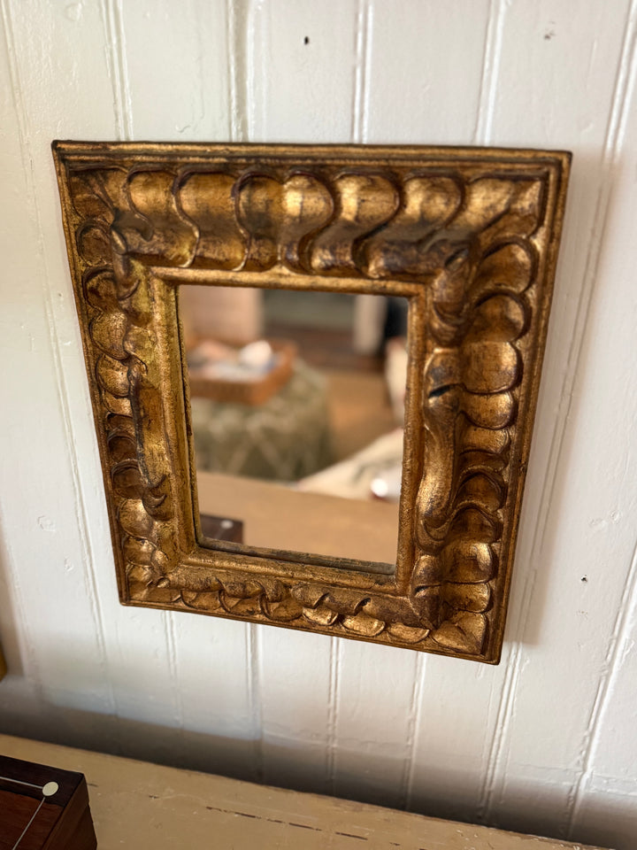 Vintage Gold Leaf Mirror