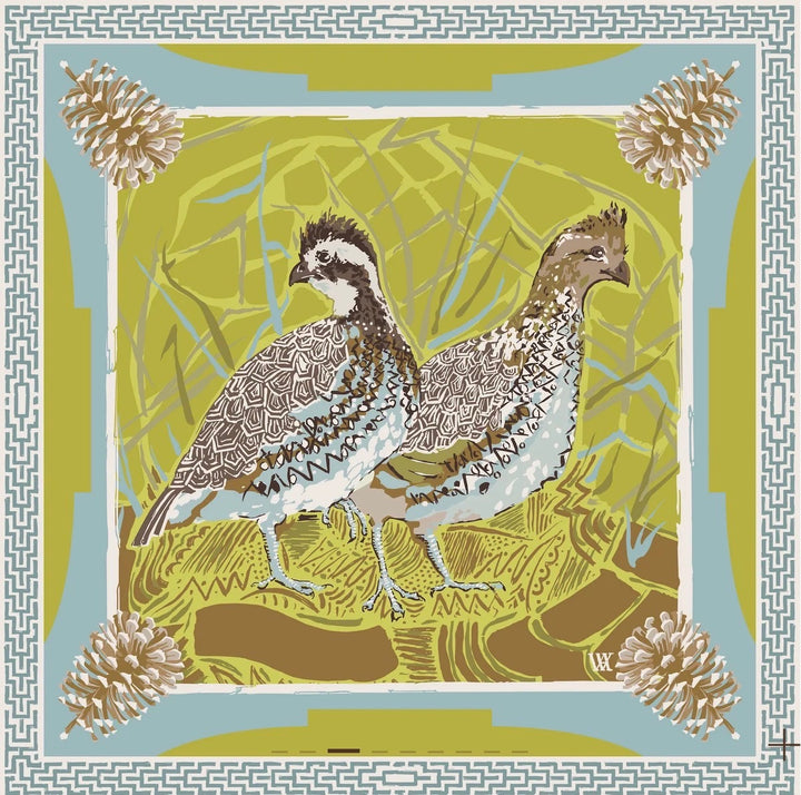 Quail Silk Pocket Squares