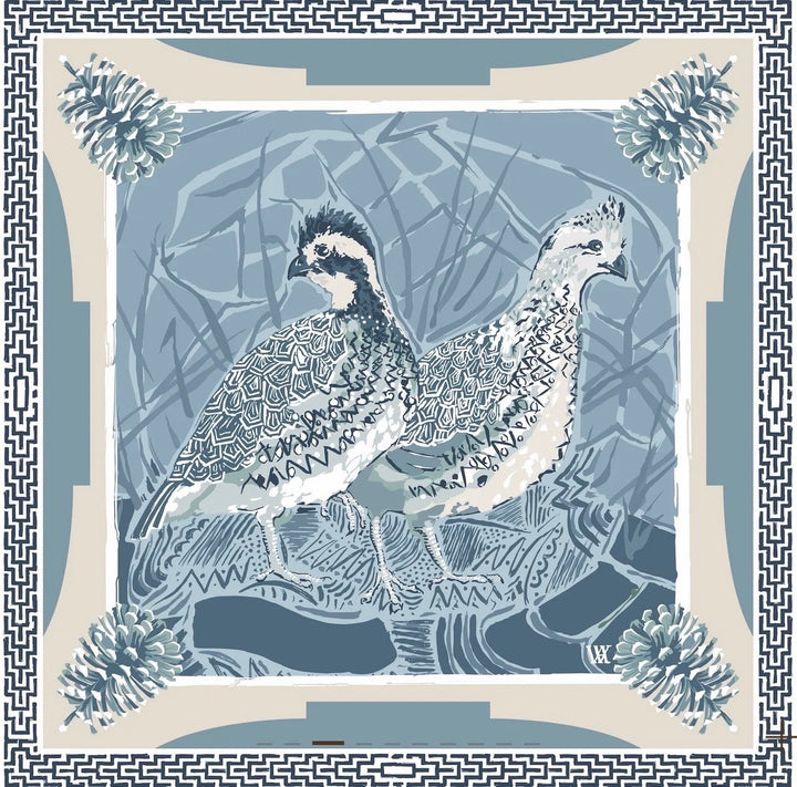 Quail Silk Pocket Squares