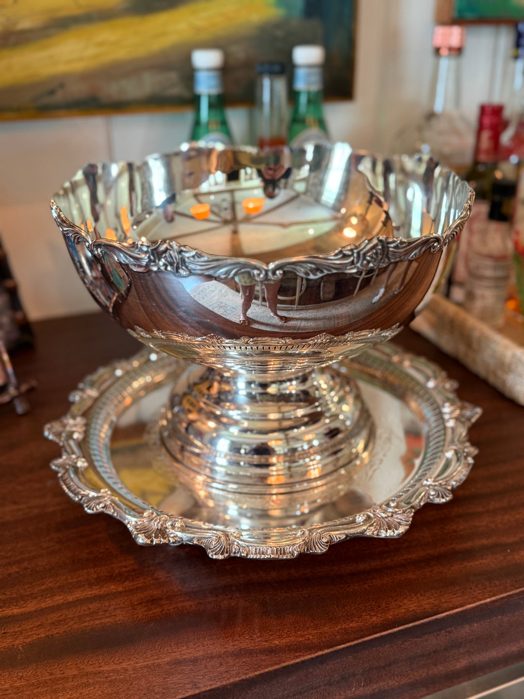 Pedestal Centerpiece Bowl