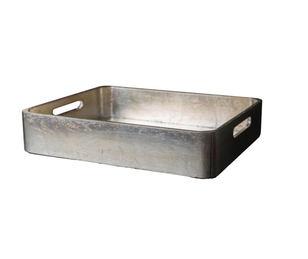 Silver Leaf Tray