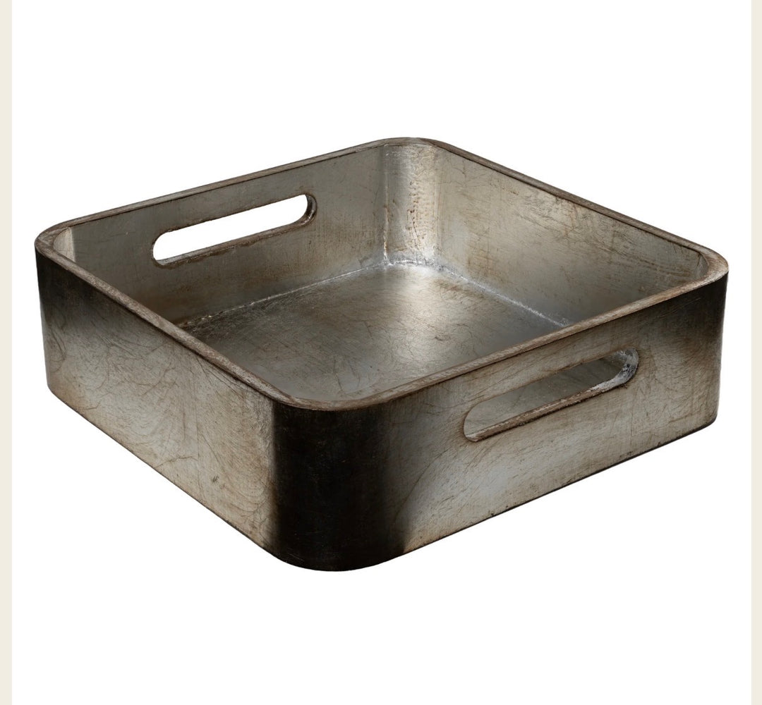 Silver Leaf Tray
