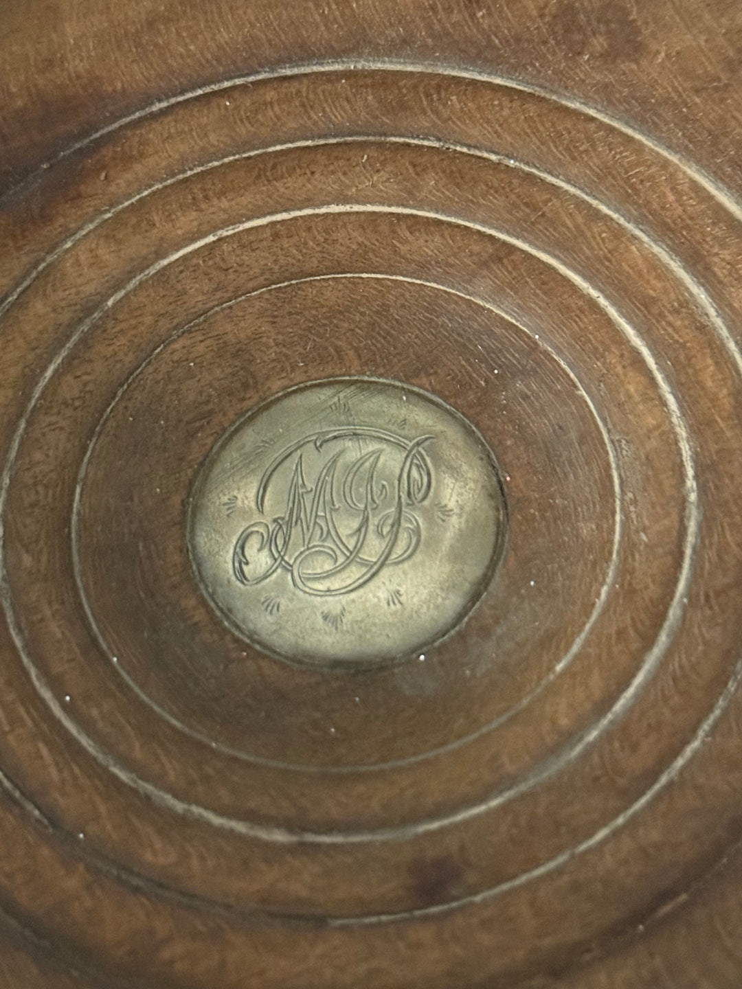 Silver on Copper Wine Caddy