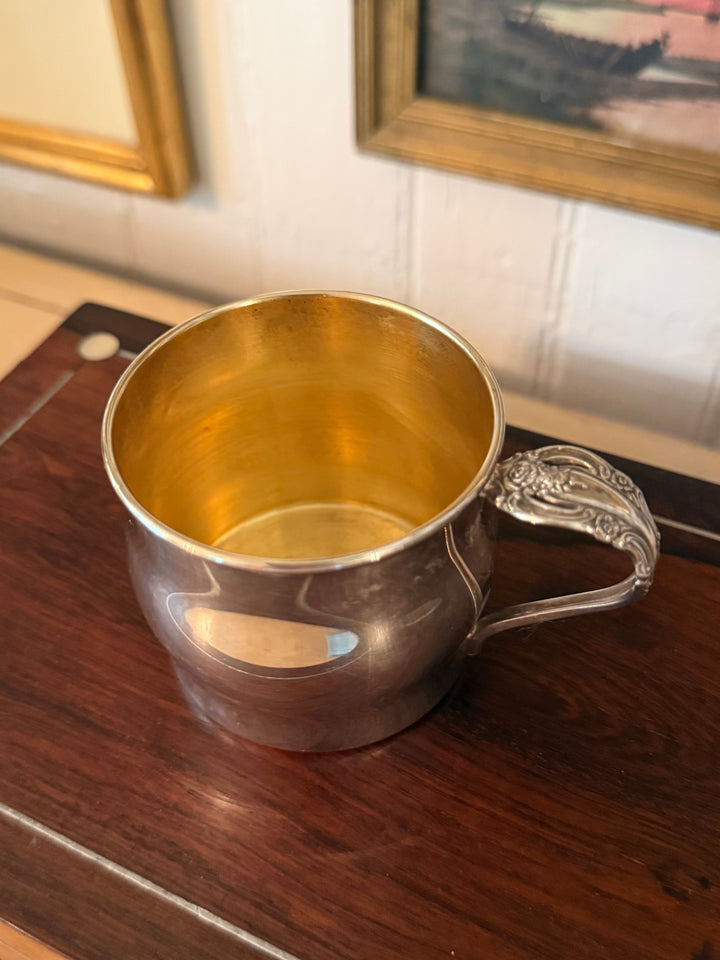 Silver plate baby Cup