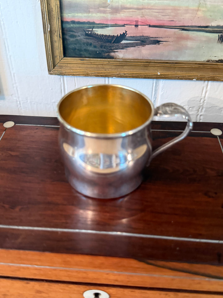 Silver plate baby Cup