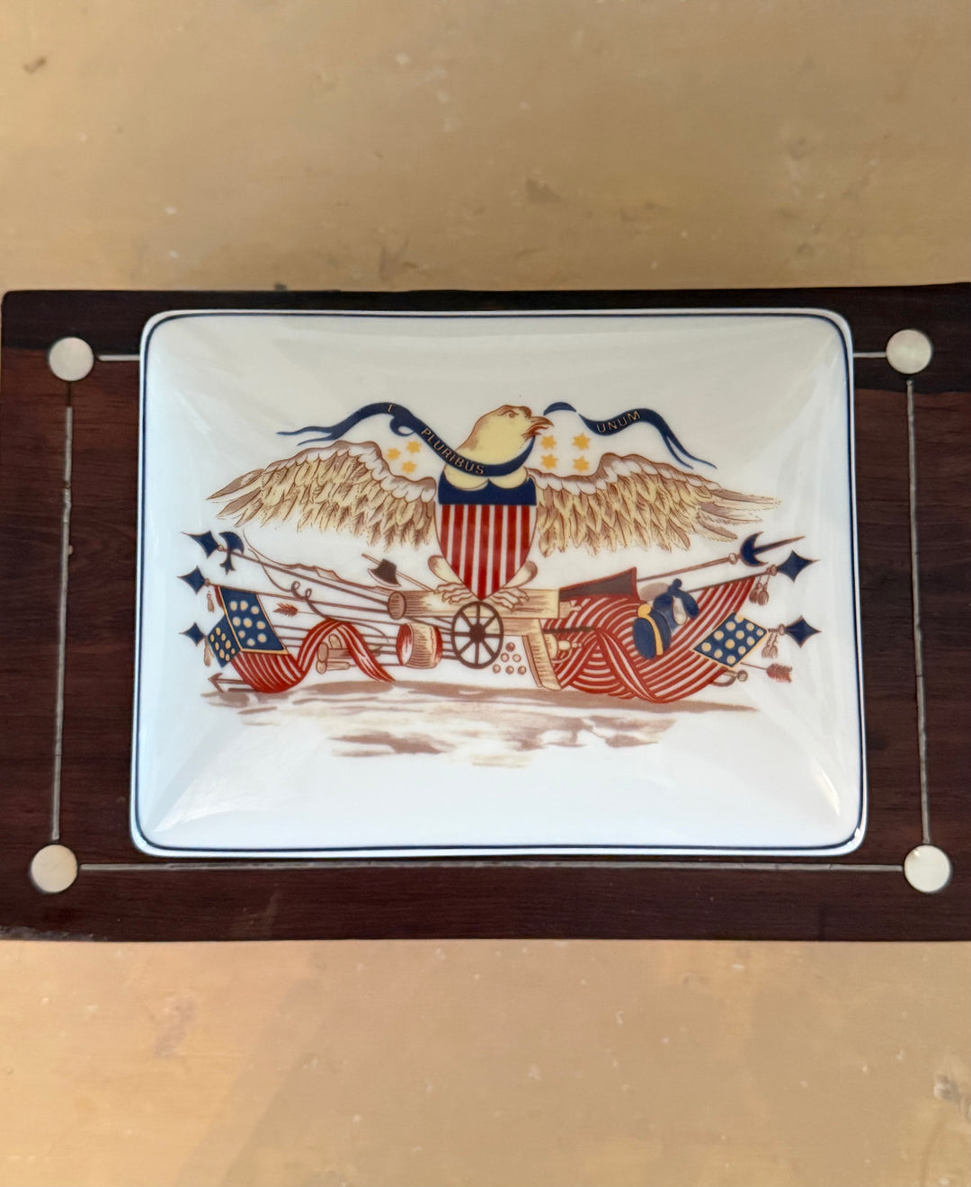Mottahedeh Eagle Trinket Box