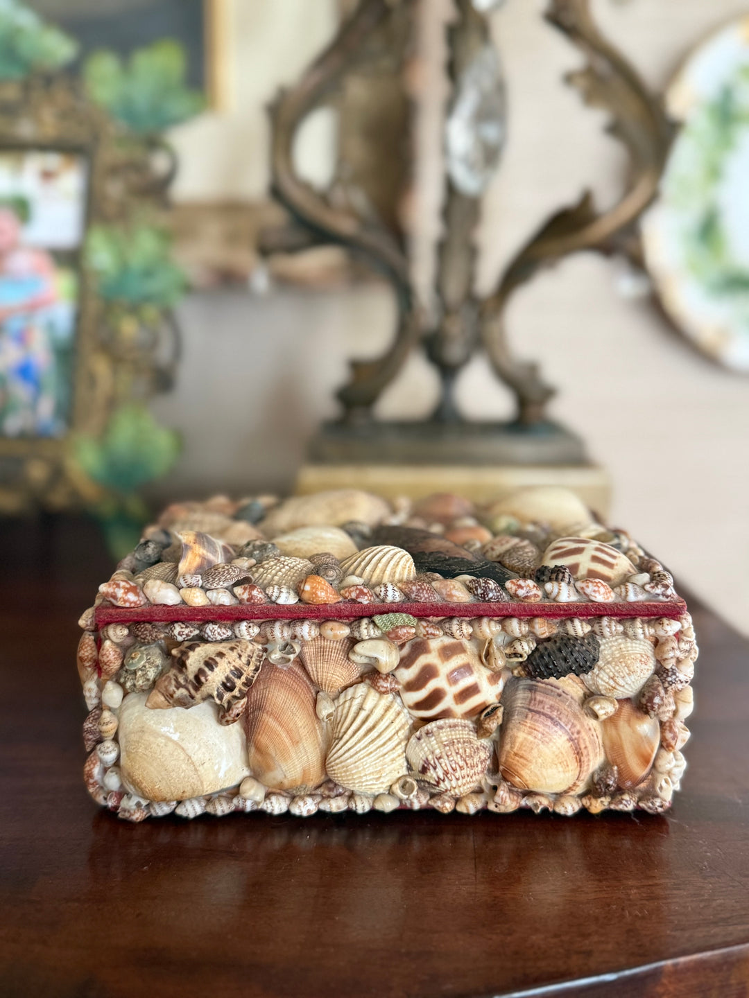 Vintage Shell Box