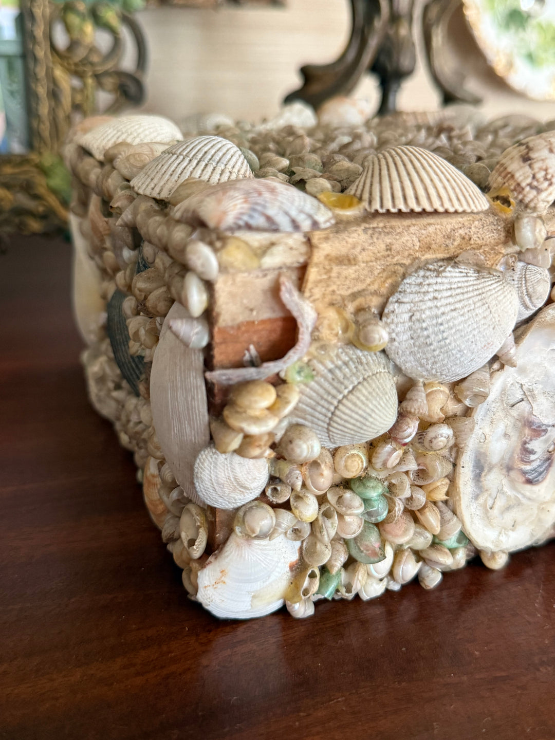 Vintage Shell Box