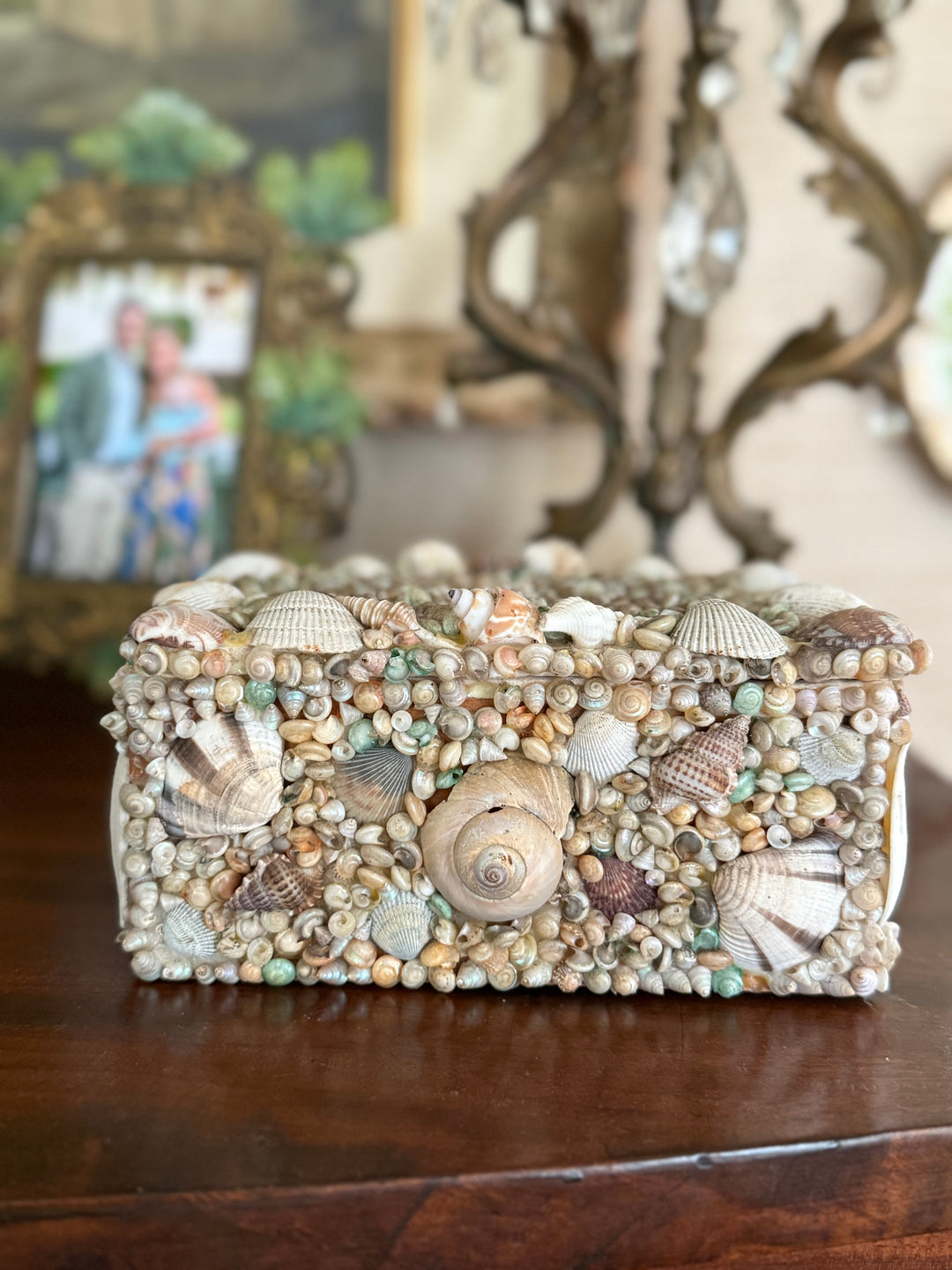 Vintage Shell Box