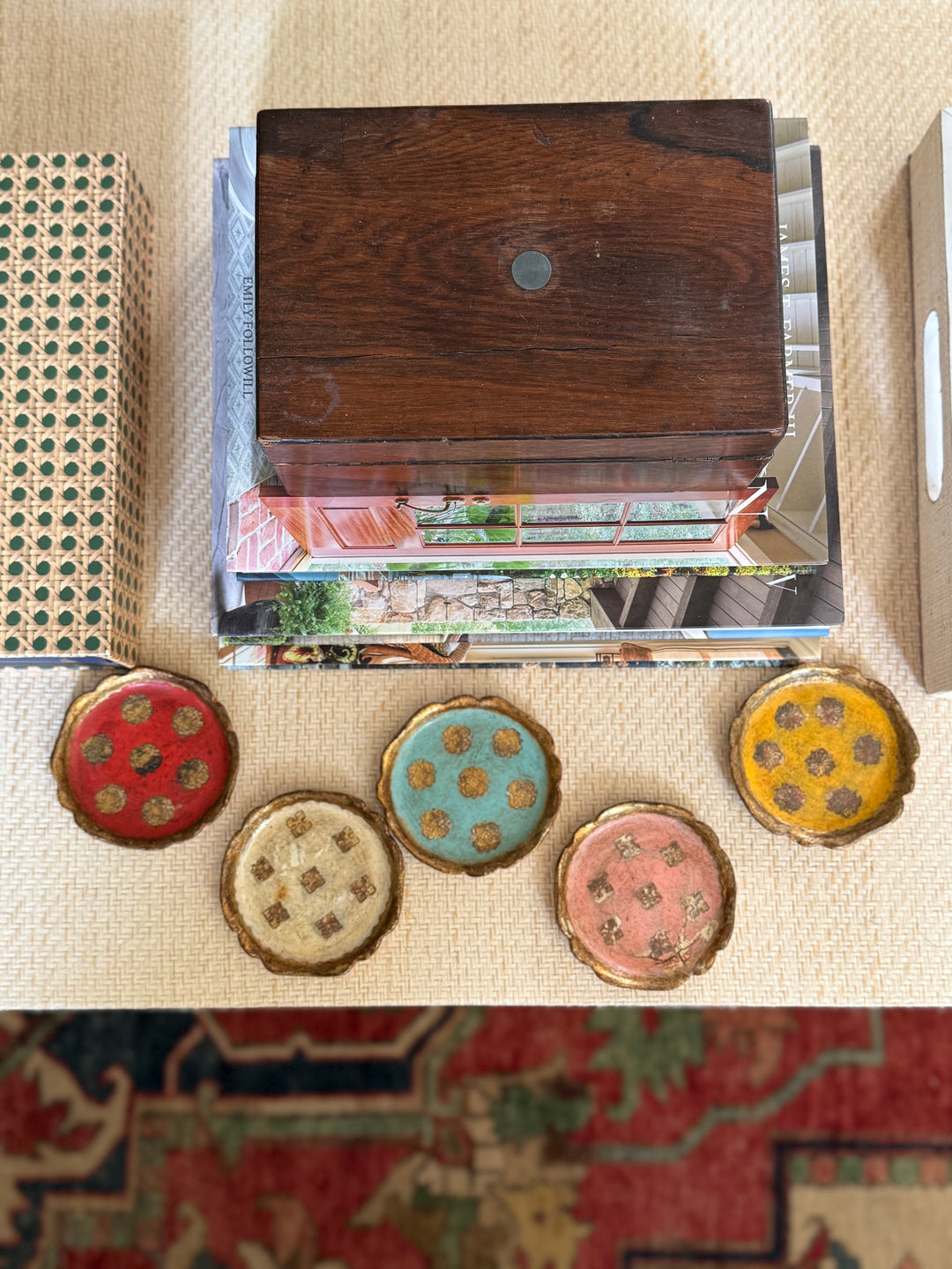 Vintage Florentine Coasters