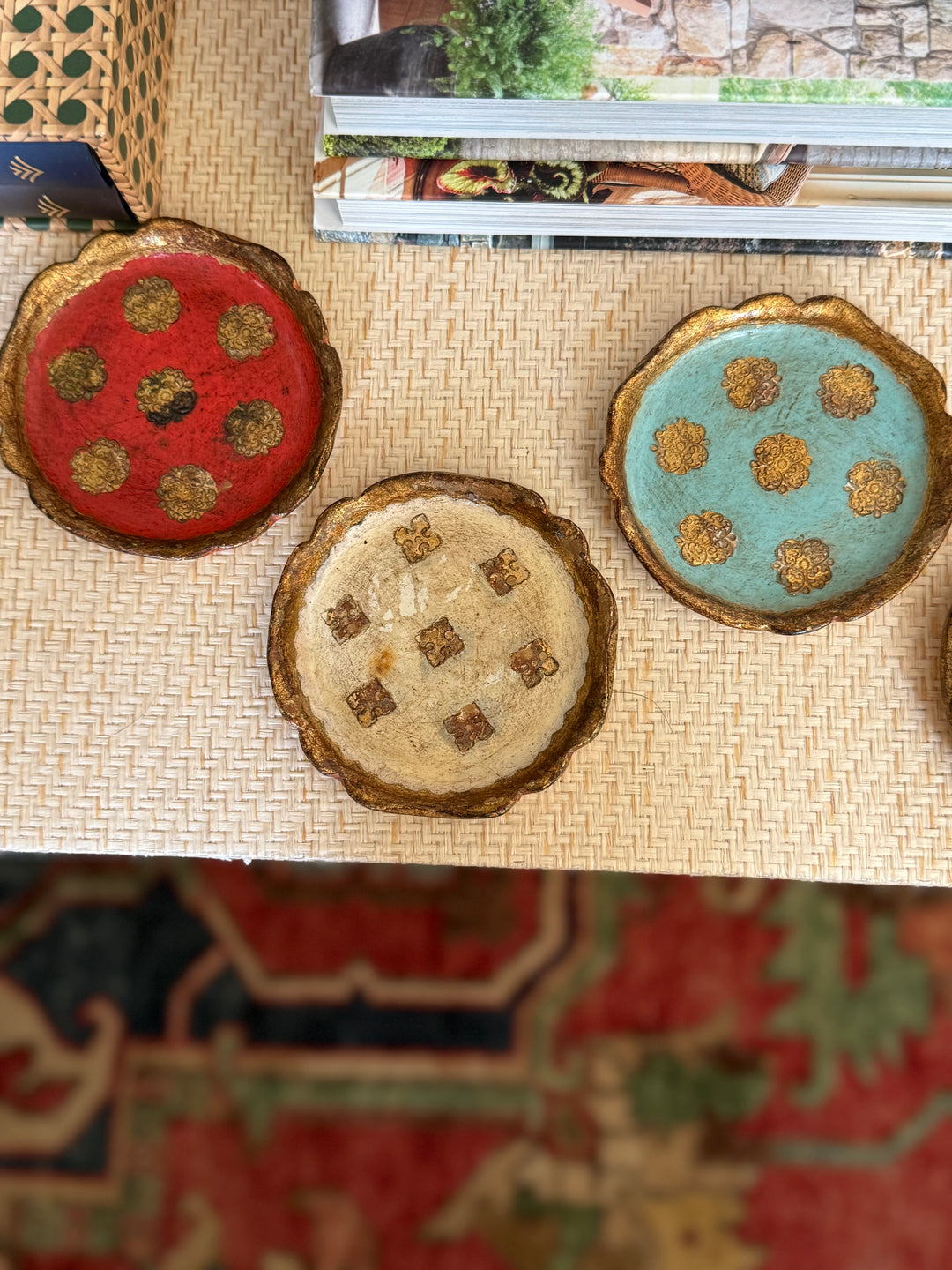 Vintage Florentine Coasters