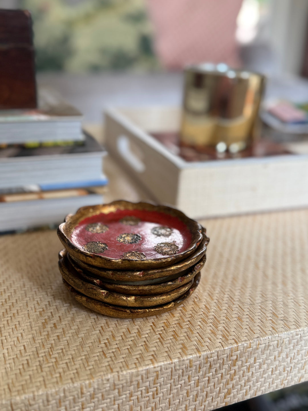Vintage Florentine Coasters