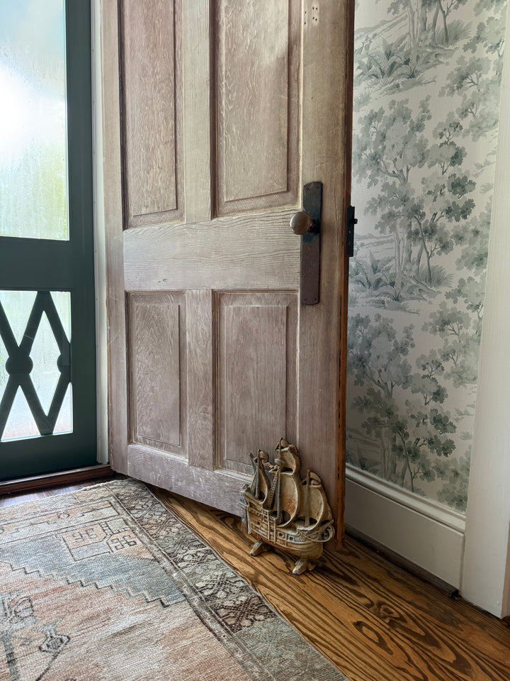 Tall Ships cast iron Door Stop
