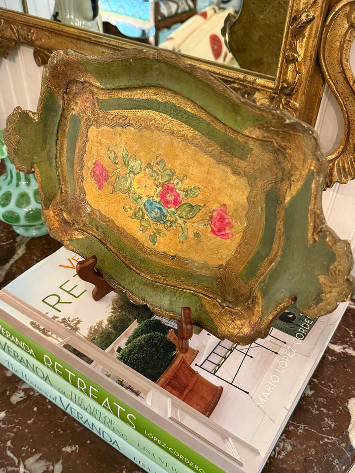 Floral Florentine Tray