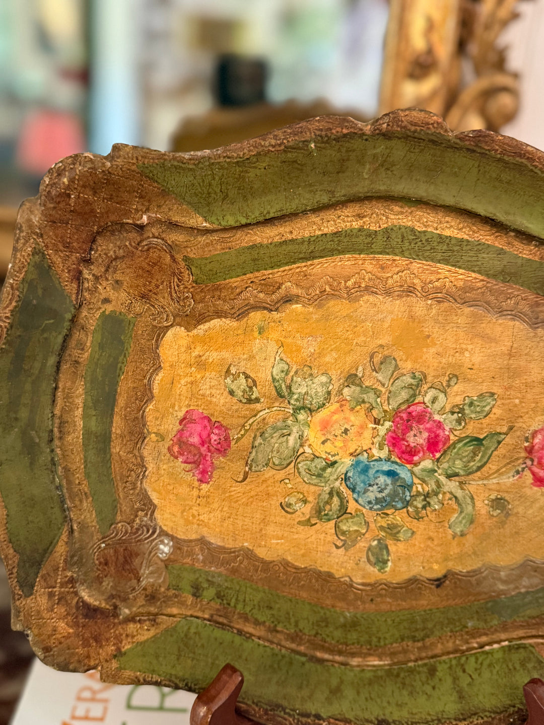 Floral Florentine Tray