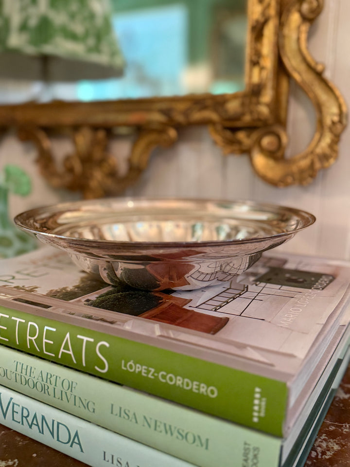 Silver Plate Decorative Bowl