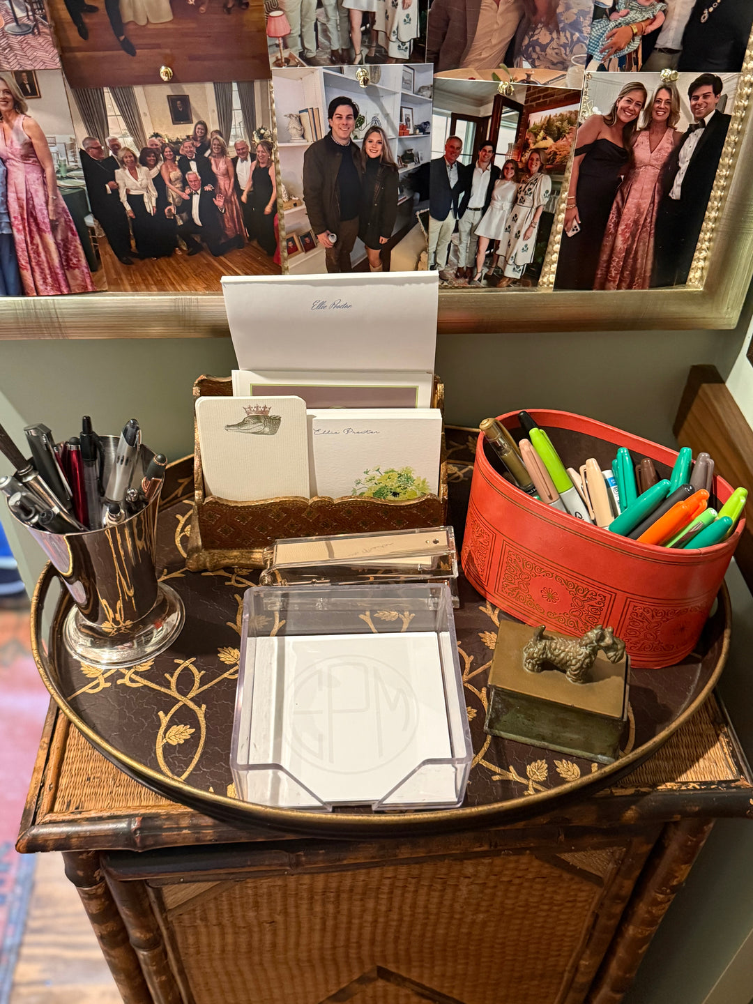 Florentine Letter Holder