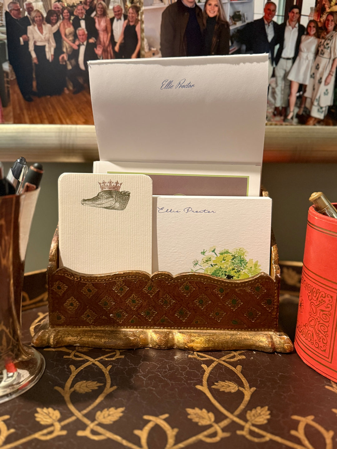 Florentine Letter Holder